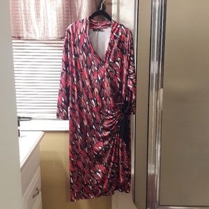 NWOT.  Faux Wrap Dress
